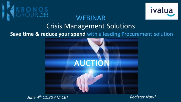 Kronos Group Webinar: Crisismanagement – eAuction